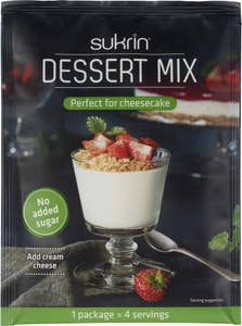 SUKRIN Dessertmix uten tilsatt sukker