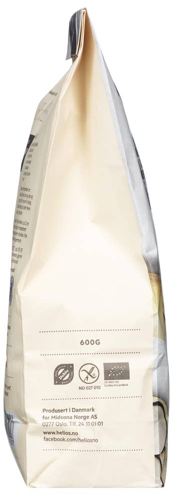 Helios Økologisk og glutenfri lys bakemiks