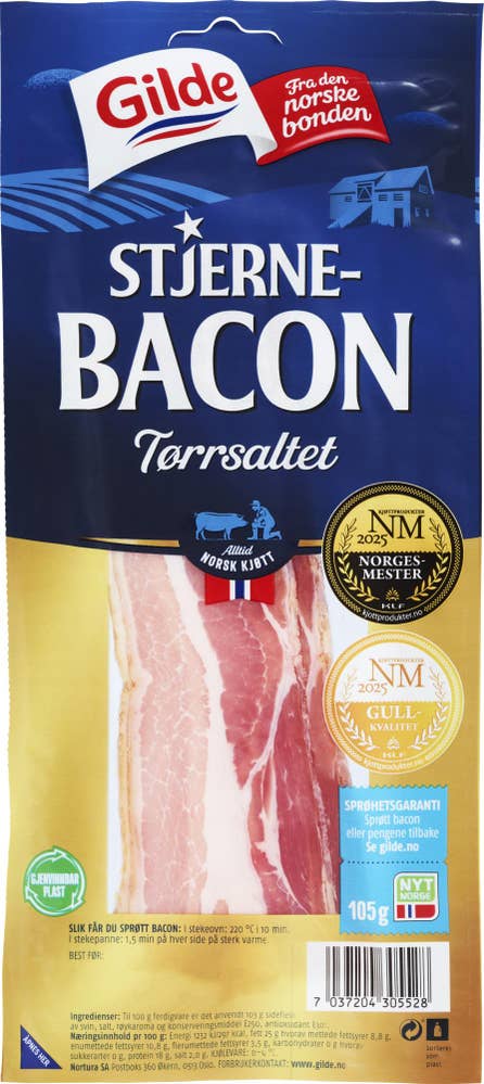 Gilde Stjernebacon tørrsaltet