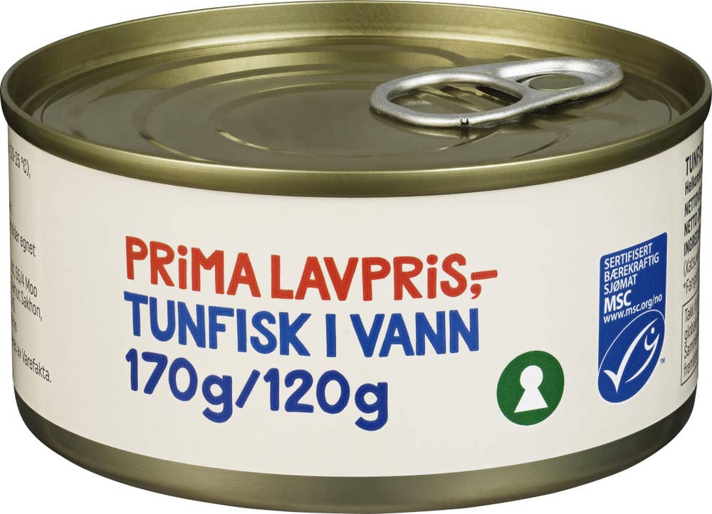 Prima Lavpris Tunfisk i vann MSC