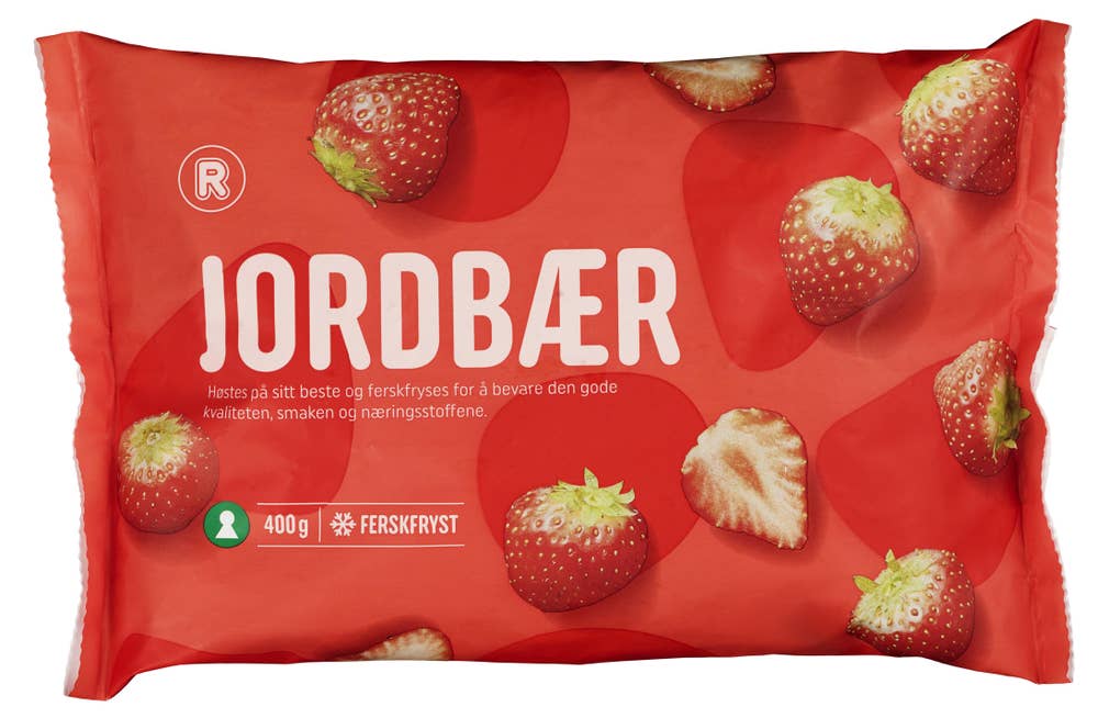 R Jordbær Ferskfryste