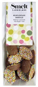 Smelt Sjokoladeegg med miniperler