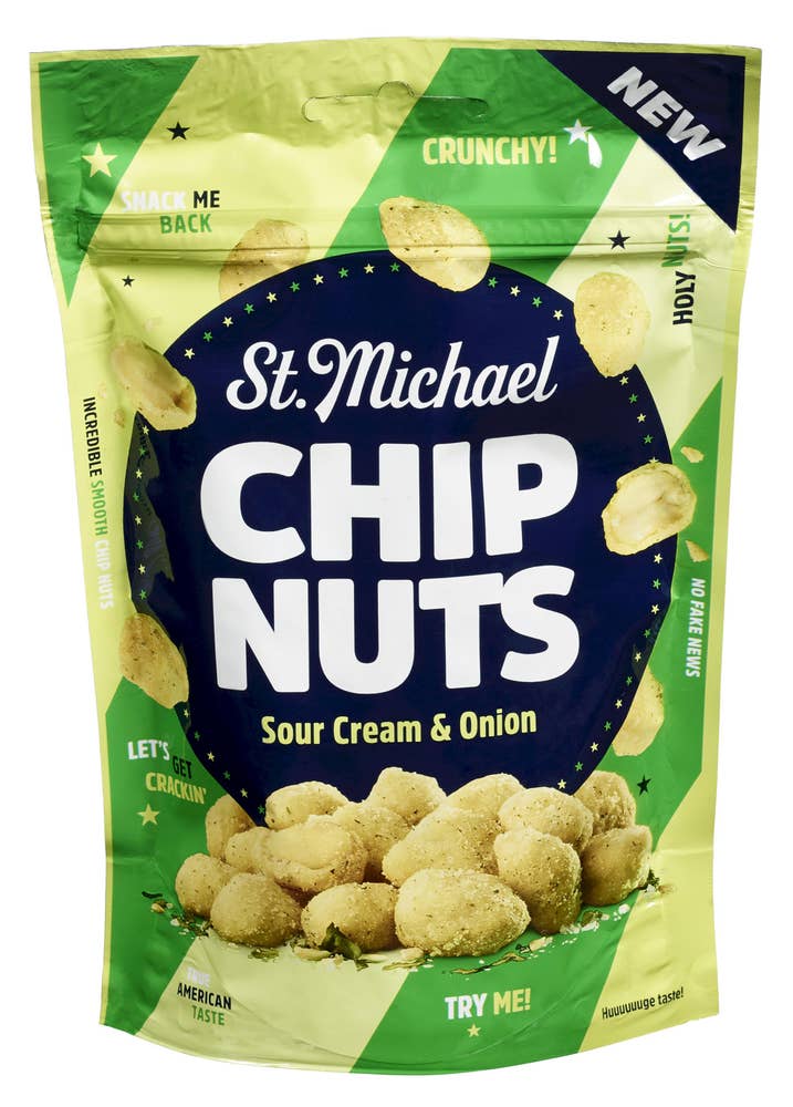 St.Michael Chip Nuts Sour Cream & Onion