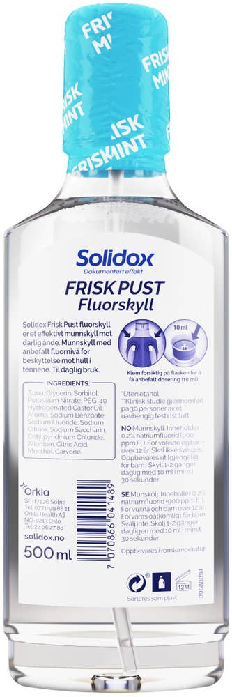 Solidox Frisk pust munnskyll