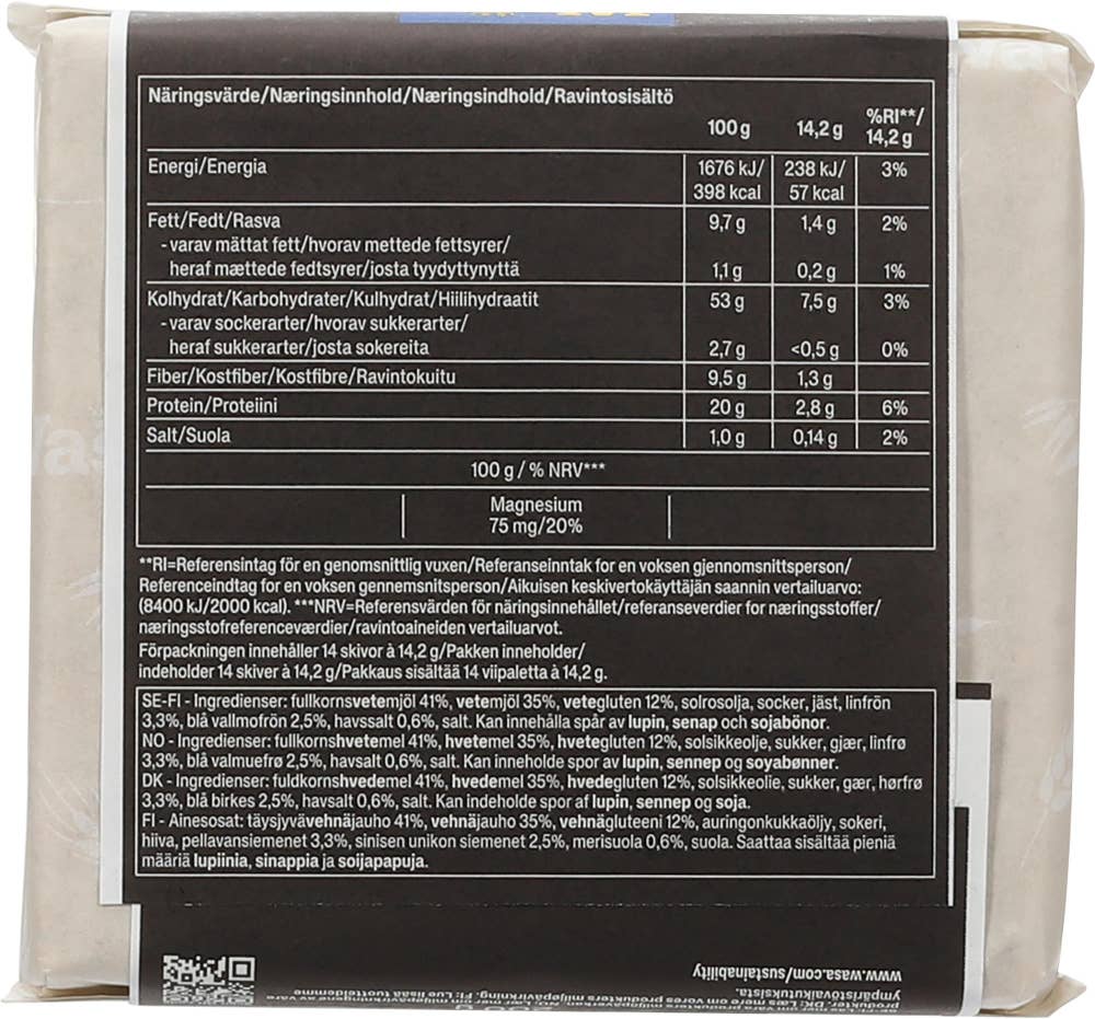 Wasa Protein+ knekkebrød