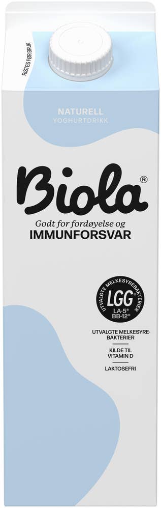 TINE Biola® syrnet lettmelk Laktosefri