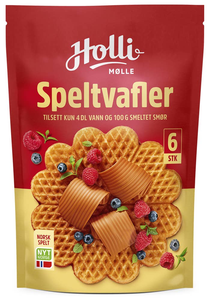 Holli Mølle Speltvafler