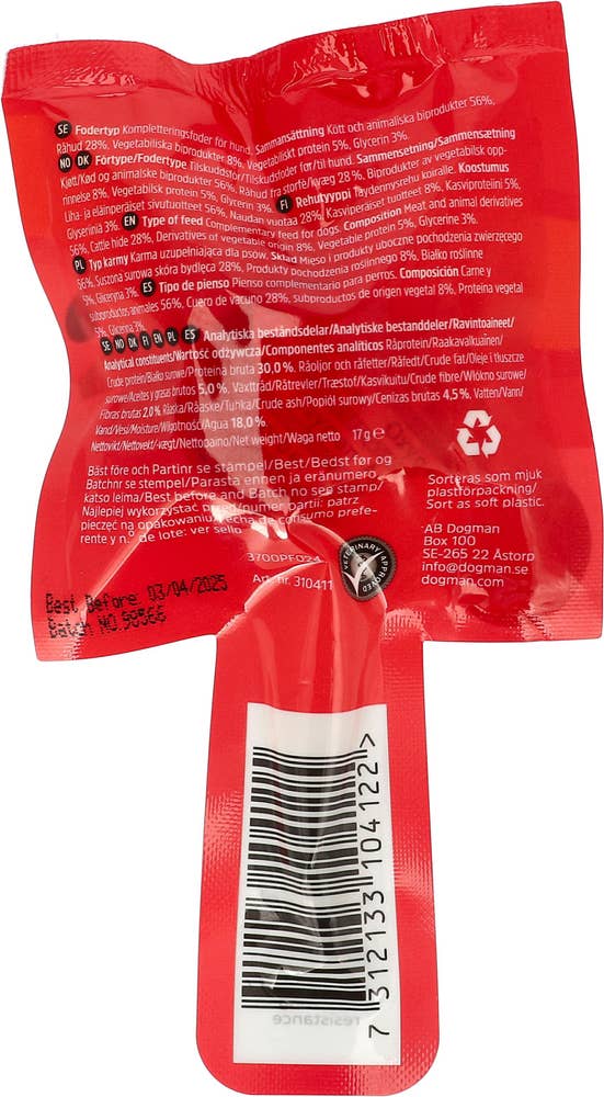 Dogman Lollipop Mix Lam og torsk