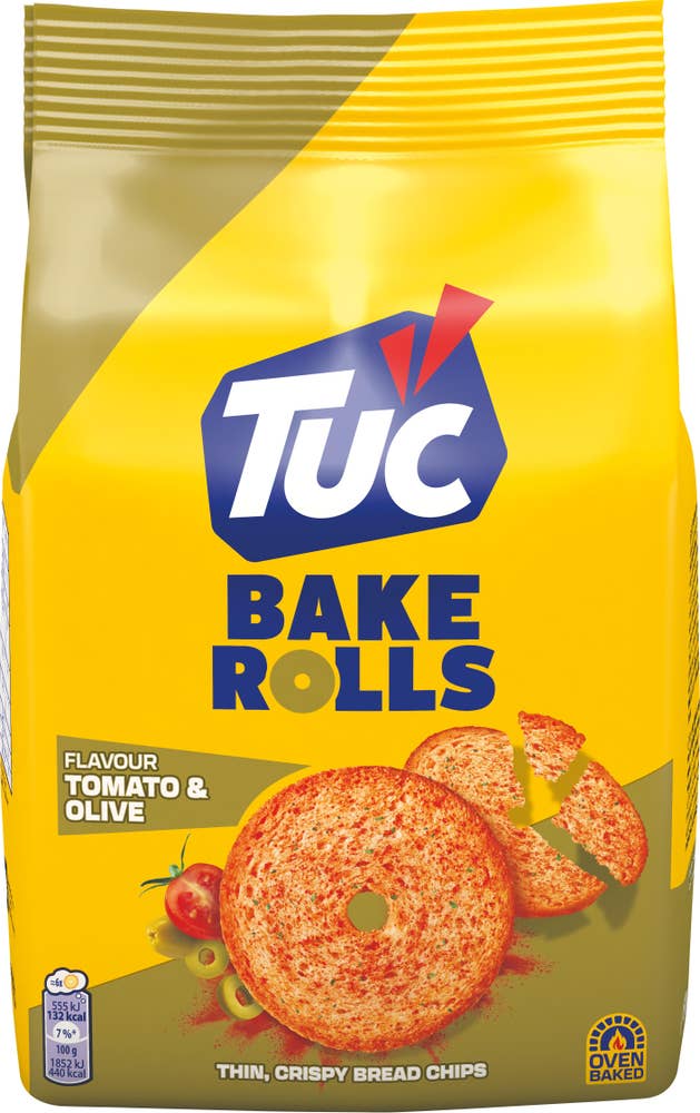 TUC Bake rolls Tomat & oliven