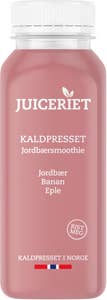 Juiceriet Kaldpresset Jordbærsmoothie Jordbær, banan, eple & rødbete