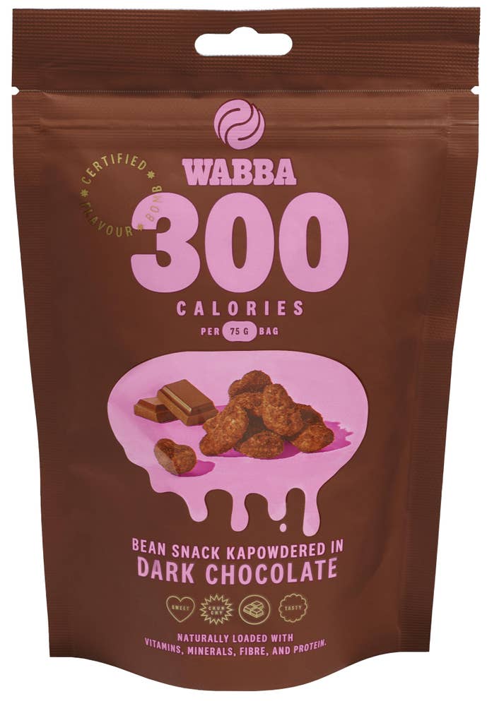WABBA Bean Snacks Dark Chocolate