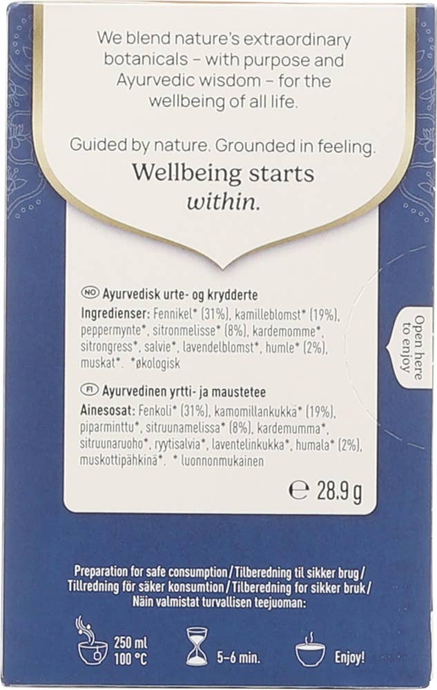 Yogi Tea Økologisk Bedtime tea 17 poser