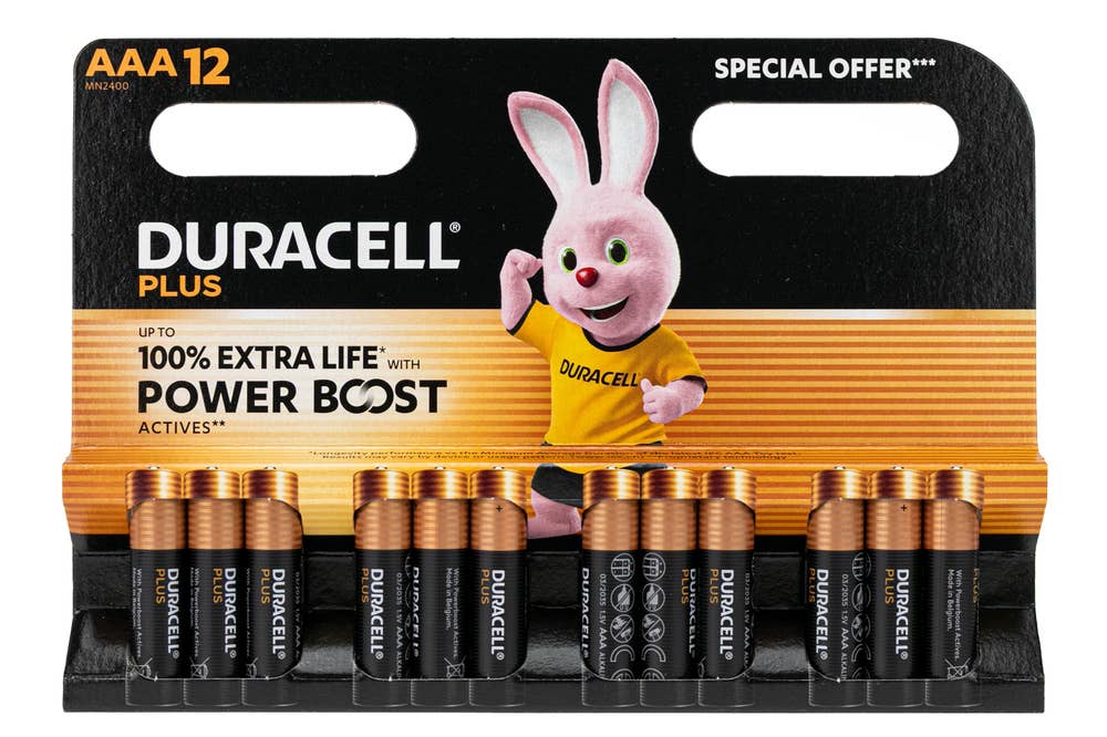 Duracell Plus boost AAA Alkaliske, 12 stk