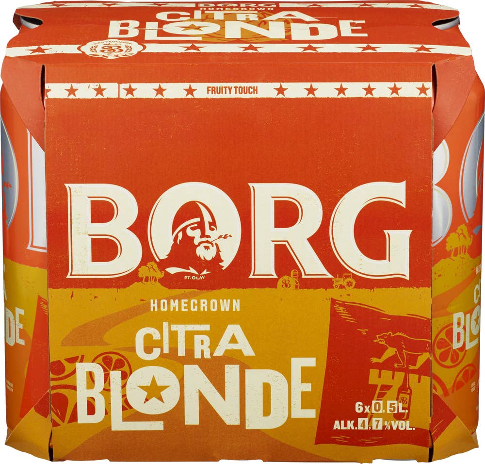 Borg Citra Blonde 6 x 0,5l
