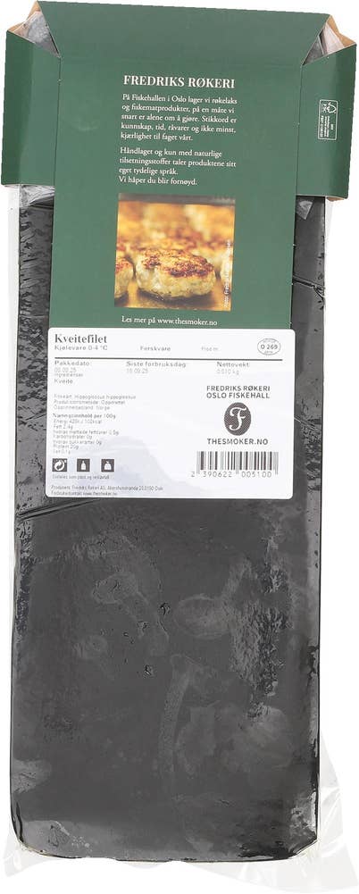 Fredriks Røkeri Fersk kveitefilet