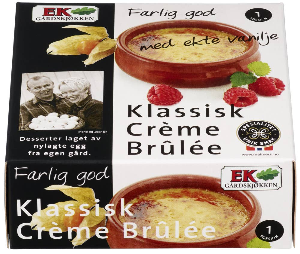 Ek Gård Crème brûlée