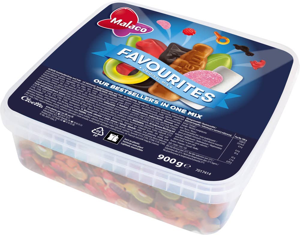 Malaco Favourites Stor Original Mix Partivare