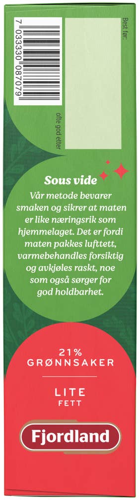Fjordland Biff stroganoff Med jasminris