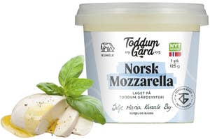 Toddum Gård Norsk mozzarella