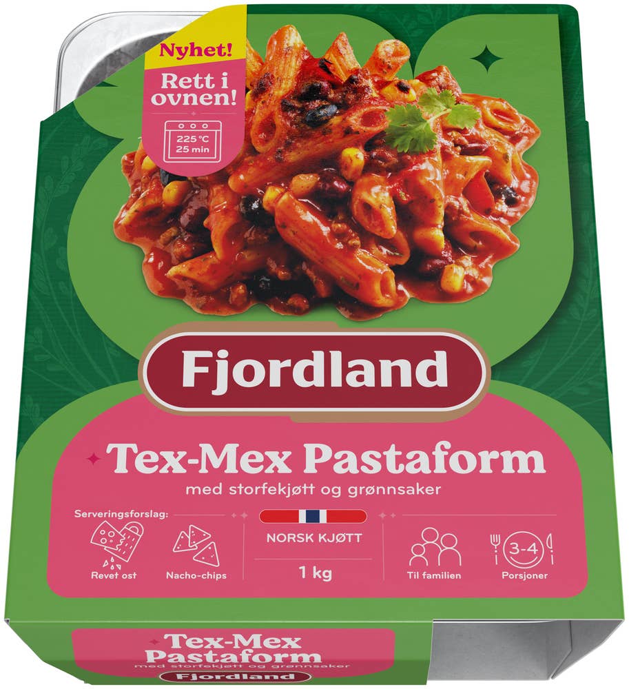 Fjordland Tex-Mex Pastaform
