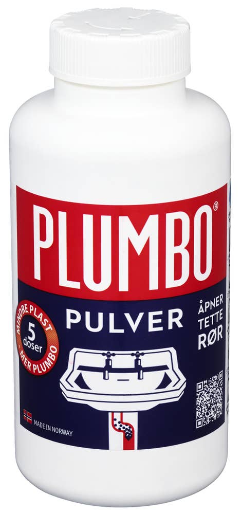 Plumbo Avløpsåpner Pulver
