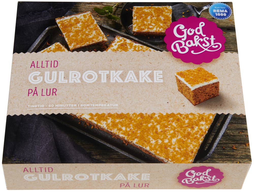 God Bakst Gulrotkake