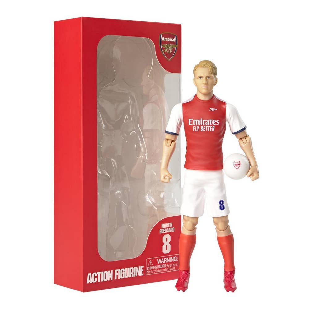 Magic Store Fotballfigur Ødegaard i Arsenal-drakt Høyde 20 cm