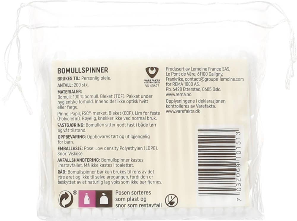 Prima Lavpris Bomullspinner