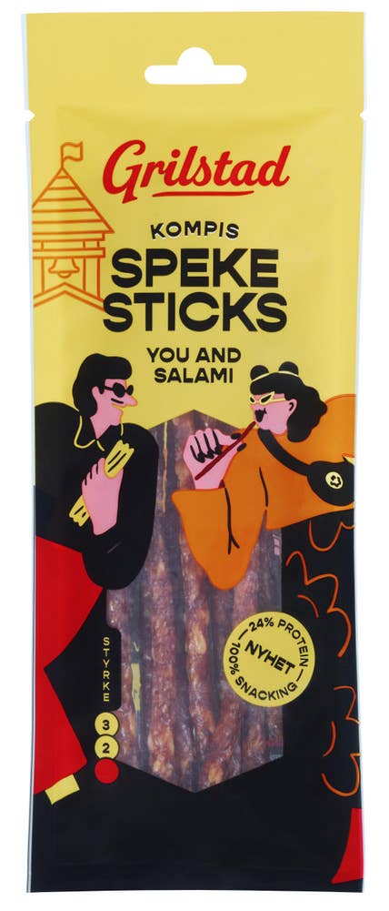 Grilstad Kompis salami spekesticks
