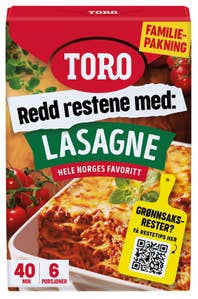 Toro Lasagne Familiepakning