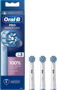 Oral-b Tannbørstehoder Pro sensitive clean 3 stk