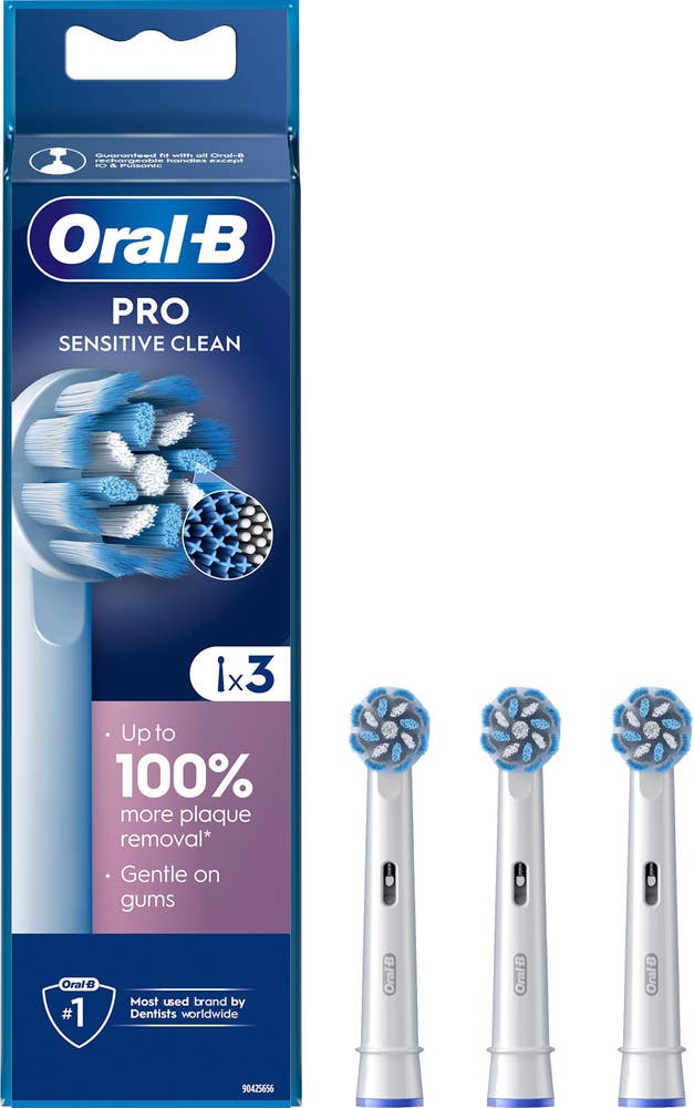 Oral-b Tannbørstehoder Pro sensitive clean 3 stk