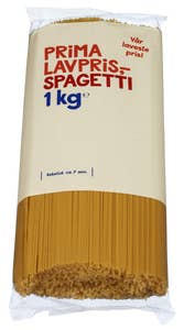 Prima Lavpris Spagetti