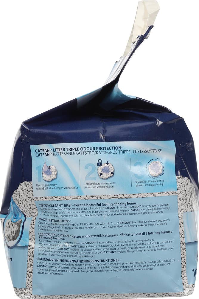 Catsan Hygiene Plus Ikke-klumpende kattesand