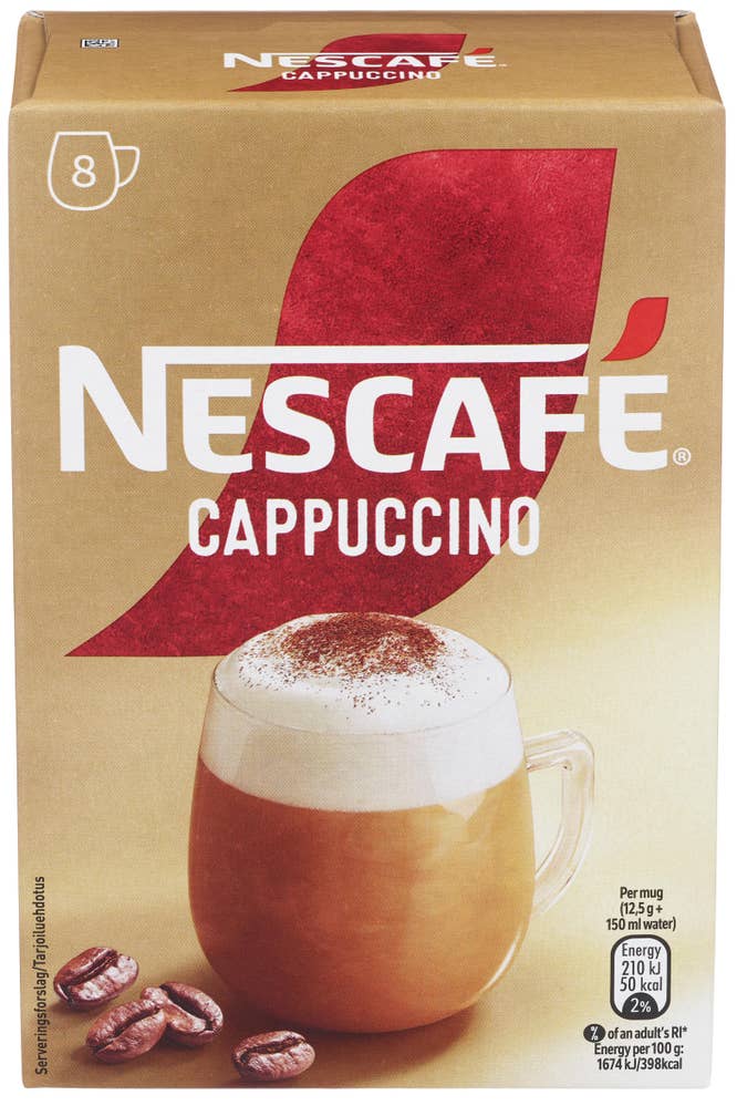 Nescafé Cappuccino 8 poser