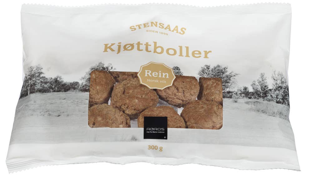 Stensaas Frosne reinsdyr kjøttboller