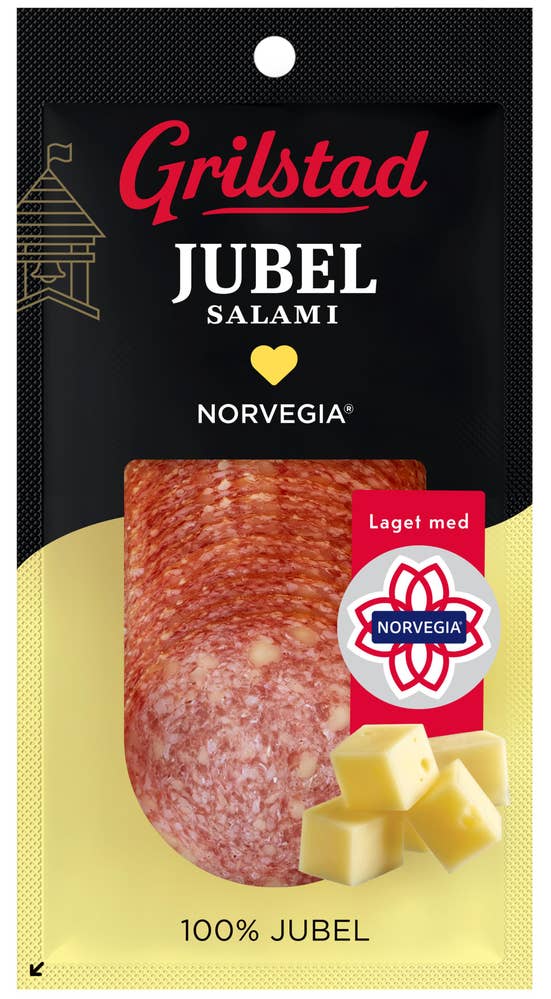 Grilstad Jubelsalami med Norvegia