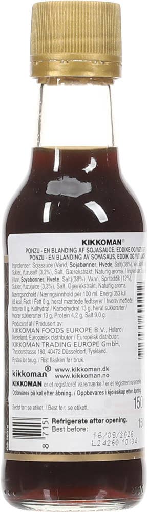 Kikkoman Ponzusaus yuzu