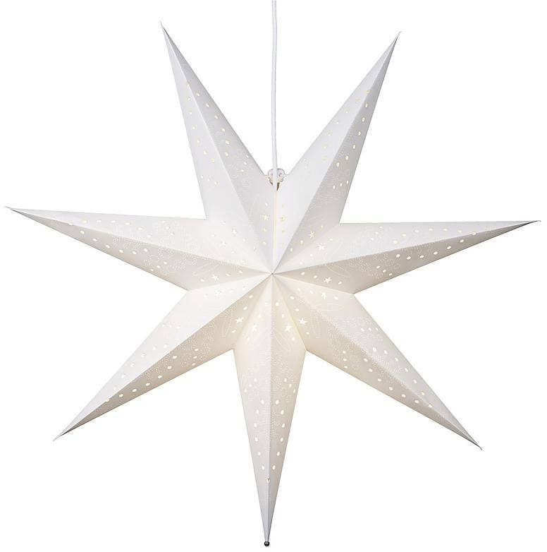 Northlight Adventstjerne Hvit 70cm