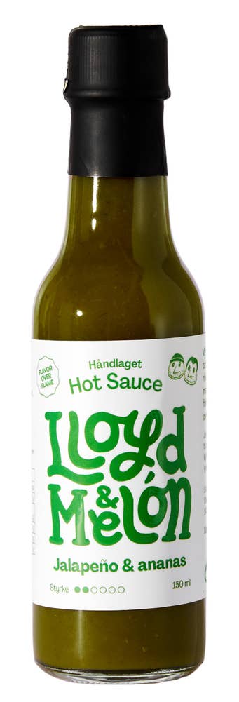 Lloyd og Melón Jalapeño & Ananas Hot Sauce