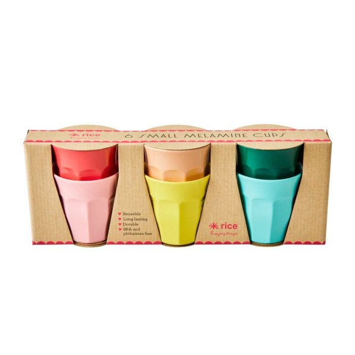 Sprell Melamine Cups Flerfarget