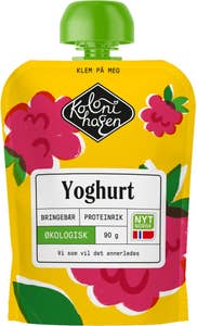 Kolonihagen Økologisk yoghurt med bringebær