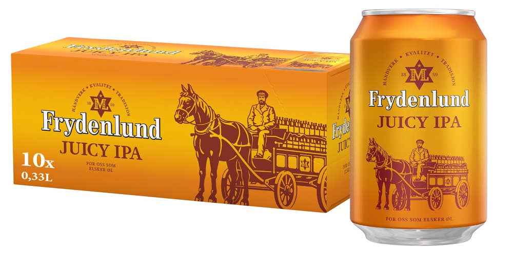 Frydenlund Juicy IPA fridgepack 10 x 0,33l
