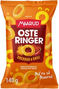 Maarud Osteringer cheddar & chili