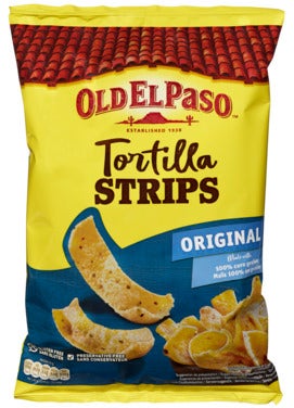 Old El Paso Tortilla Strips Original Salt