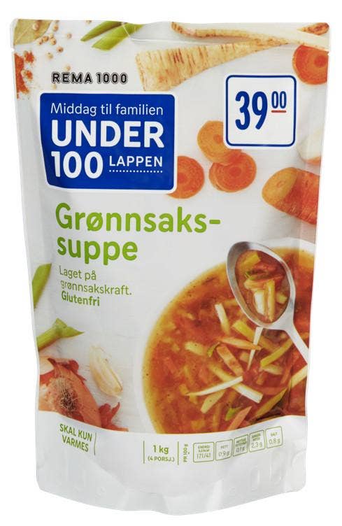 REMA 1000 Grønnsaksuppe