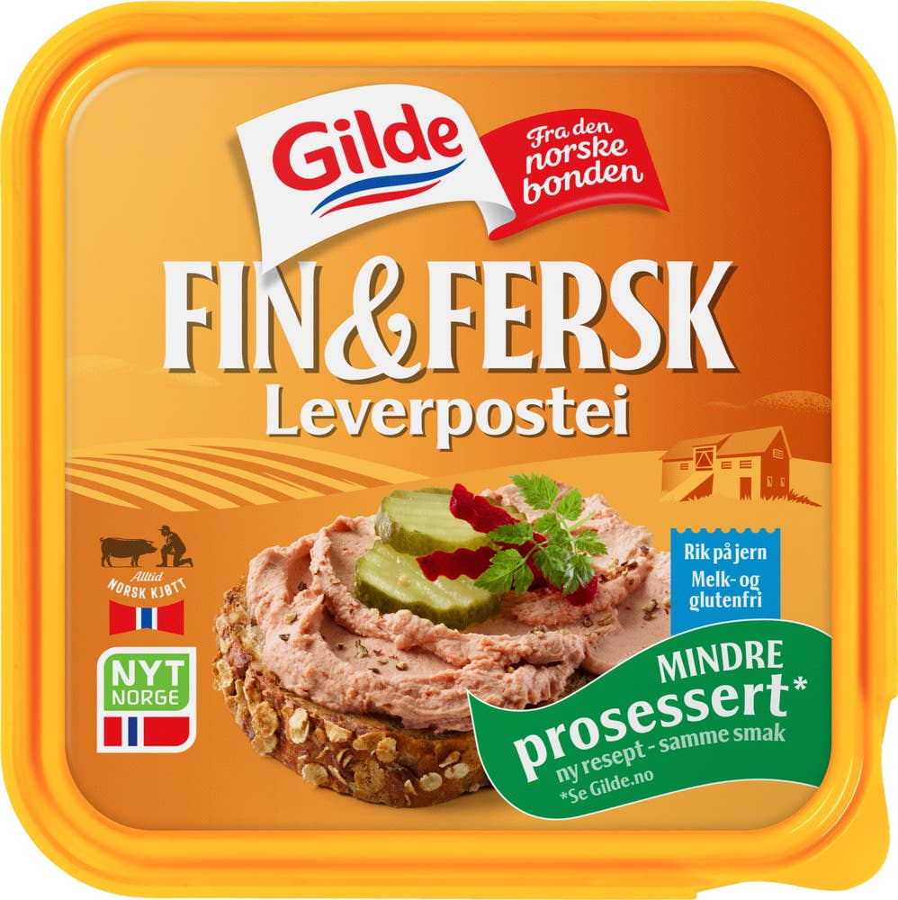 Gilde Familiens leverpostei Fin&Fersk