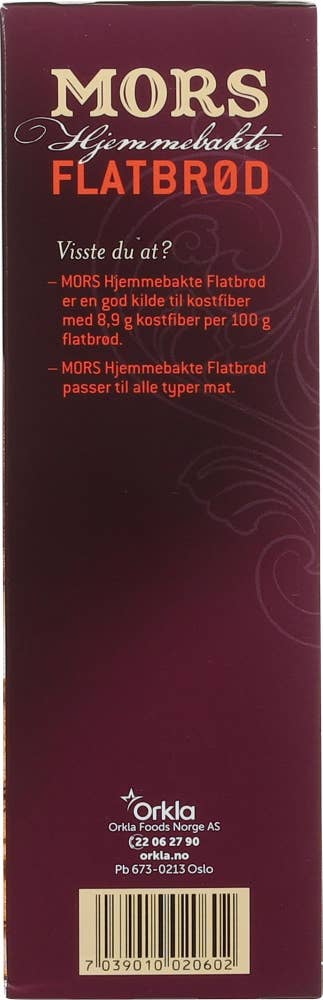 Mors Hjemmebakte Flatbrød
