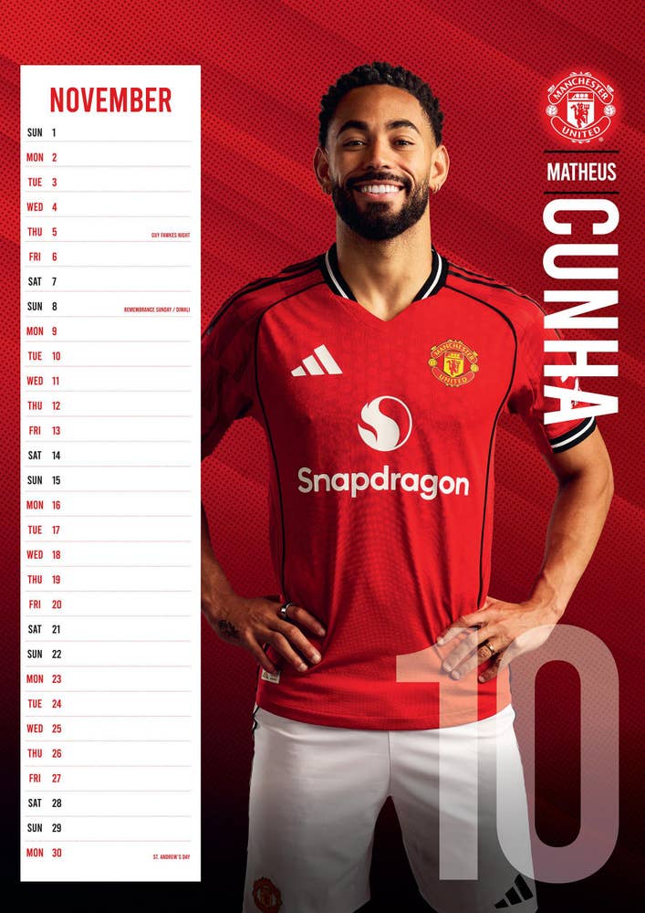 Magic Store Manchester United - kalender 2026 A3