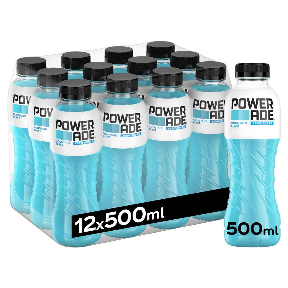 Powerade Zero Mountain Blast 12x500 ml